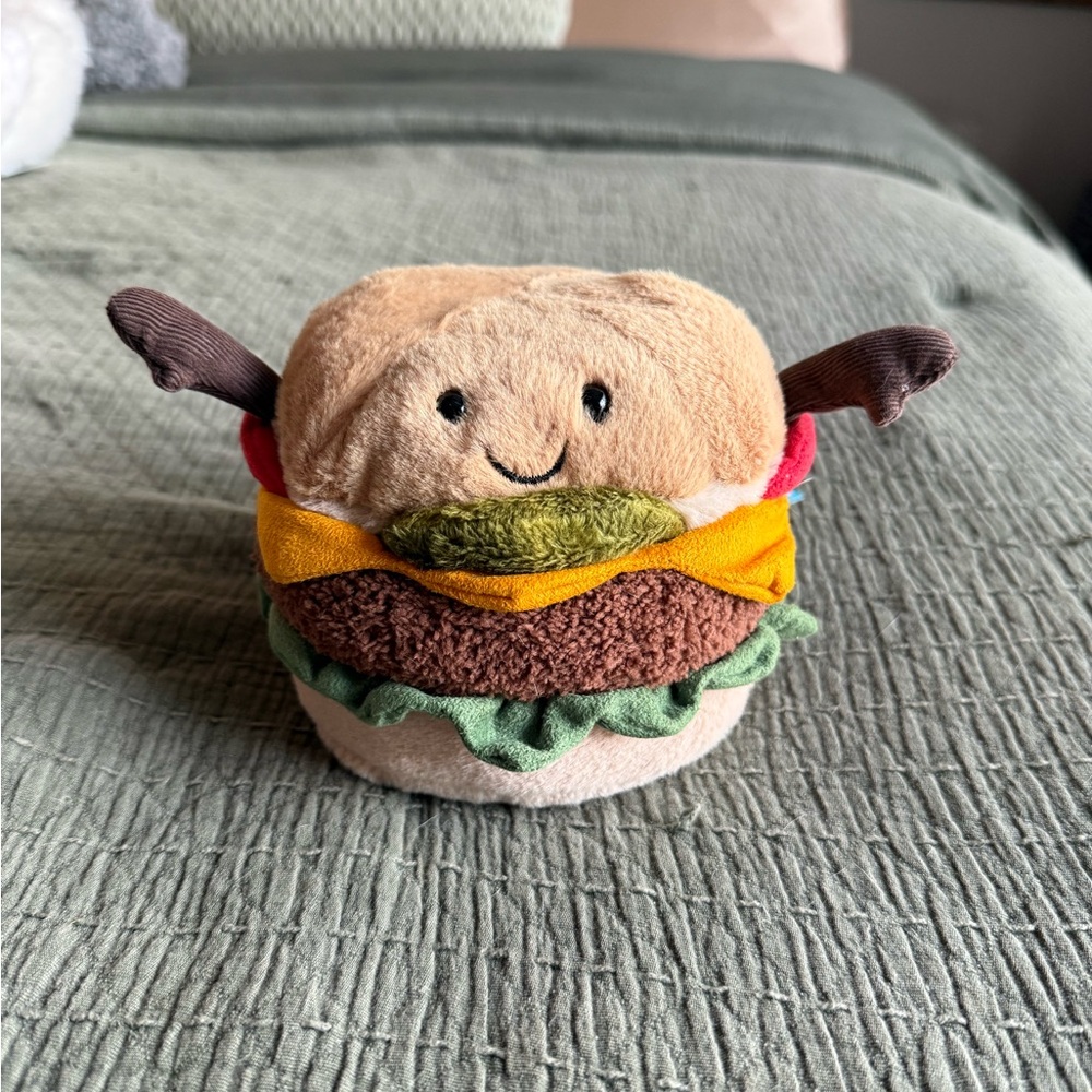 JellyCat amusables hamburger